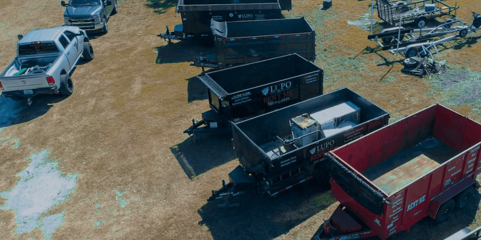 dumpster trailer one